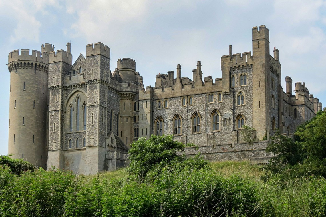 Arundel Castle is nearby